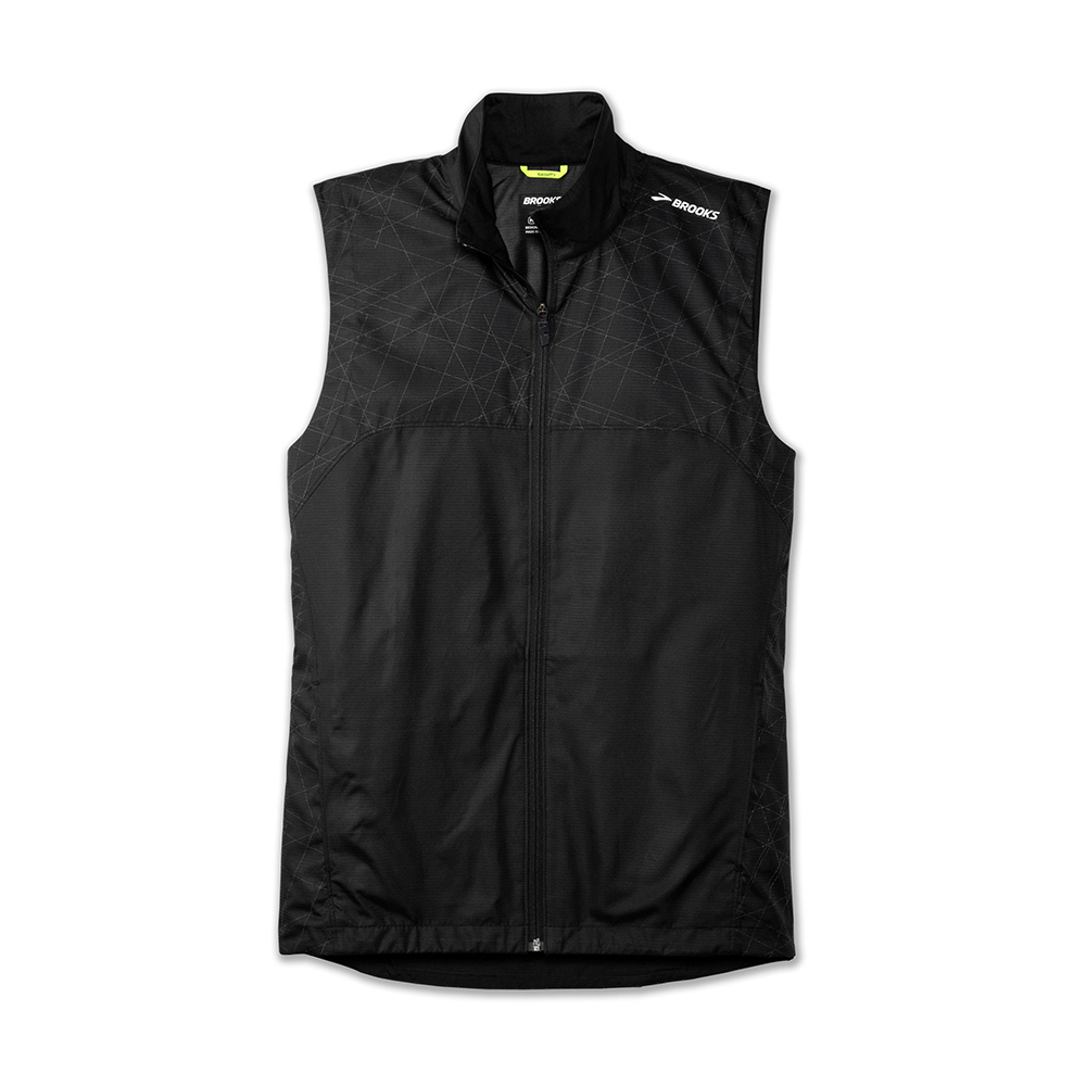 brooks vest white