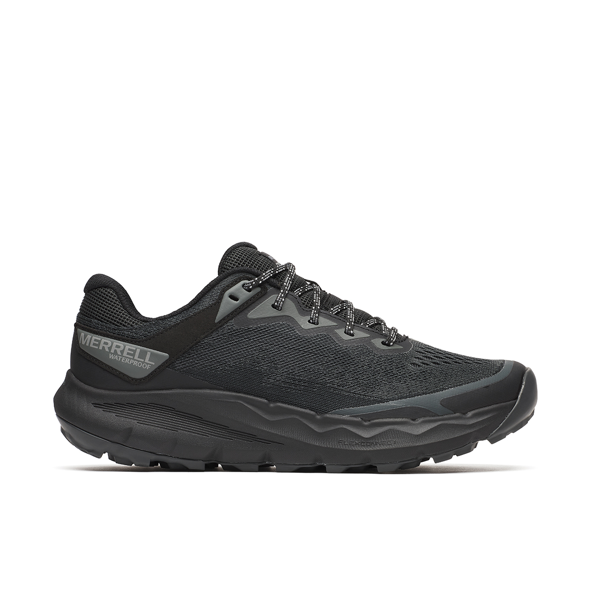 Merrell Nova 4 Waterproof Men's Running Shoes Black: 9.5 M, Synthetic